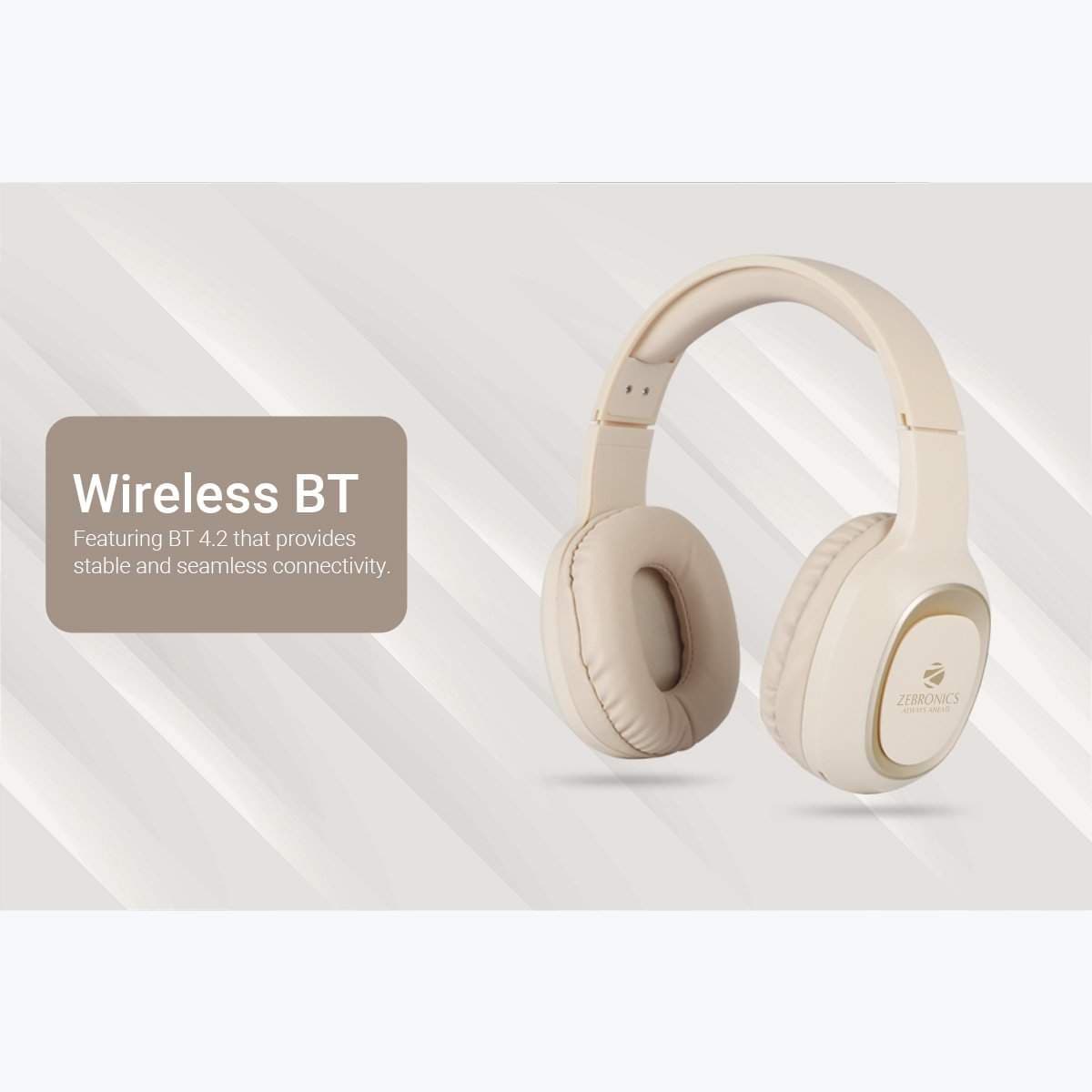 Beige headphones best sale