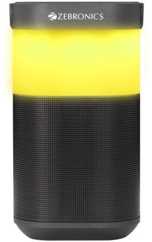 ZEBRONICS PRISM Wireless Bluetooth Speaker(Black, Mono Channel) in