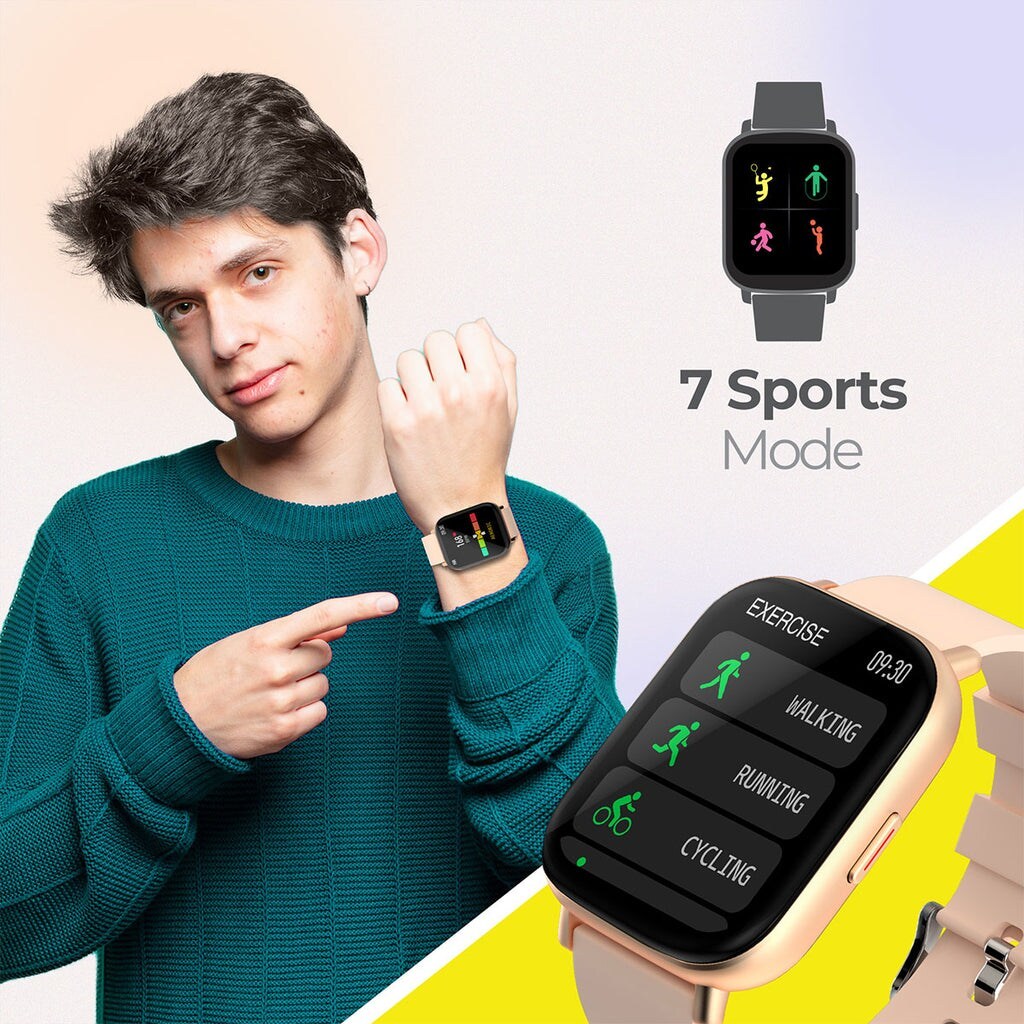 ZEBRONICSZeb-Fit7220CH Smart Watch (Gold) in Bangalore at ₹ 7,999