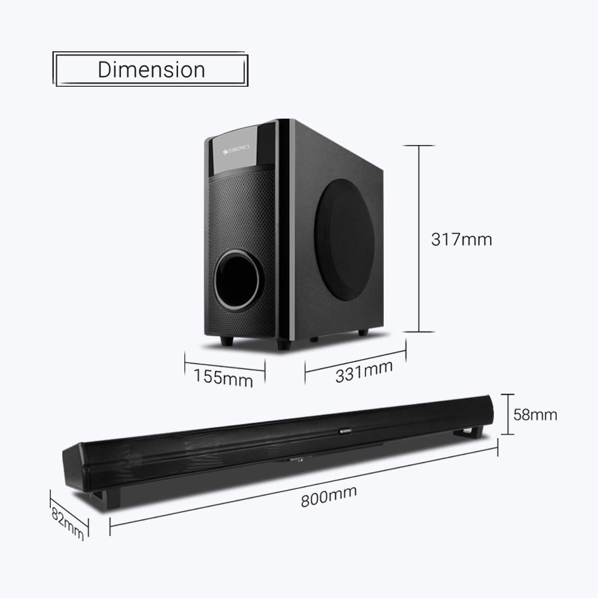 Zebronics Juke Bar Zebronics Home Theatre System ZEBRONICS JUKE