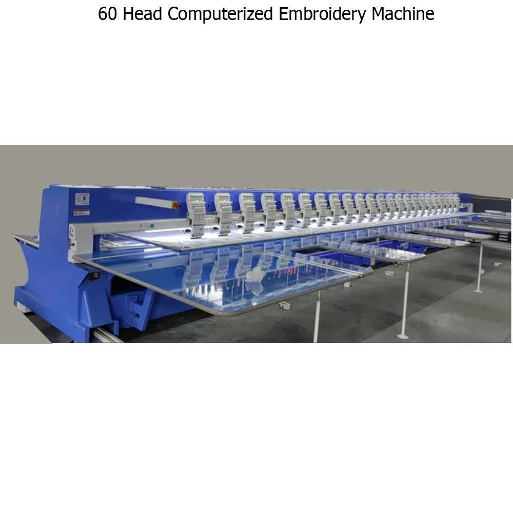 Zenix Computerized Embroidery Machine (60 Head) in Surat at ₹ 20.42 L / Pc  by Zenix Embroidery Machine - Justdial