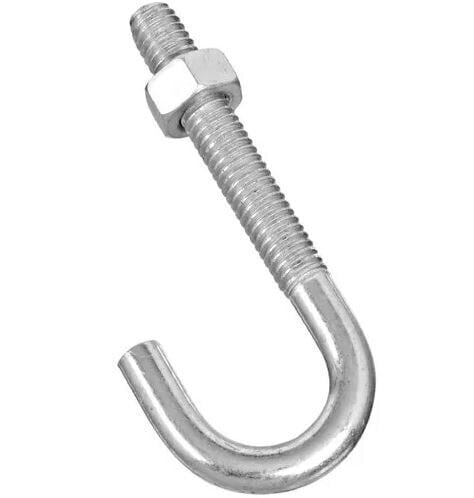 Zinc Plated Stainless Steel J Bolt For Construction (8mm) in
