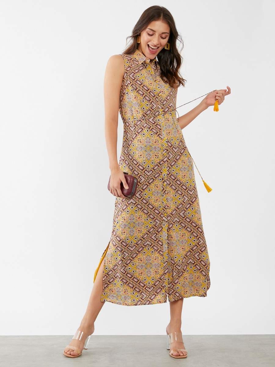 Flipkart Zink London Long Dresses Buy Zink London Grey Floral Print Maxi  Dress For Women Online