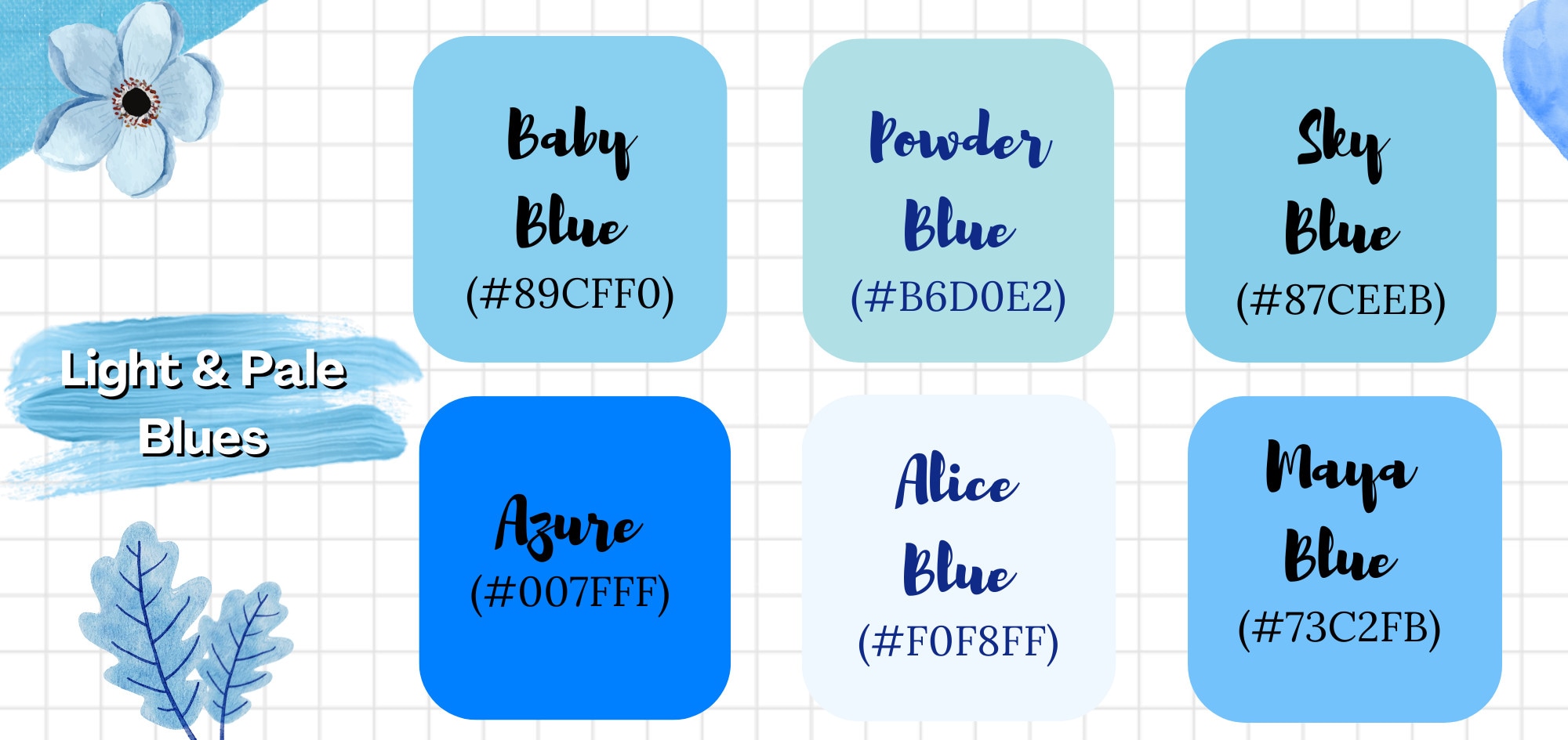 Blue Colour Shades: Exploring 24 Shades of Blue - Jd Collections