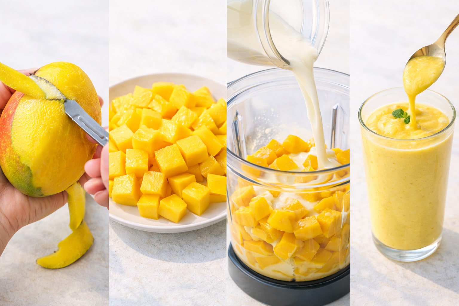 Easy Mango Shake Recipe to Make at Home - Jd Collections