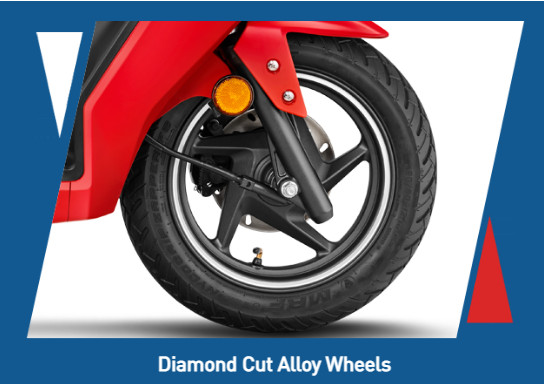 Buy Hero Maestro Edge ZX BS6 - Active Matte Grey And Blue Online