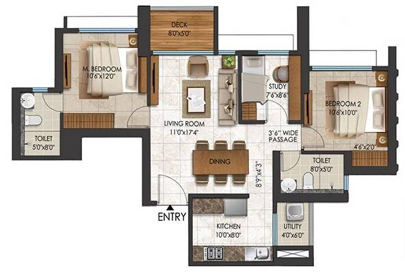 Lodha Amara Bhk With Deck Bhk Resale Lodha Amara Resale Flats