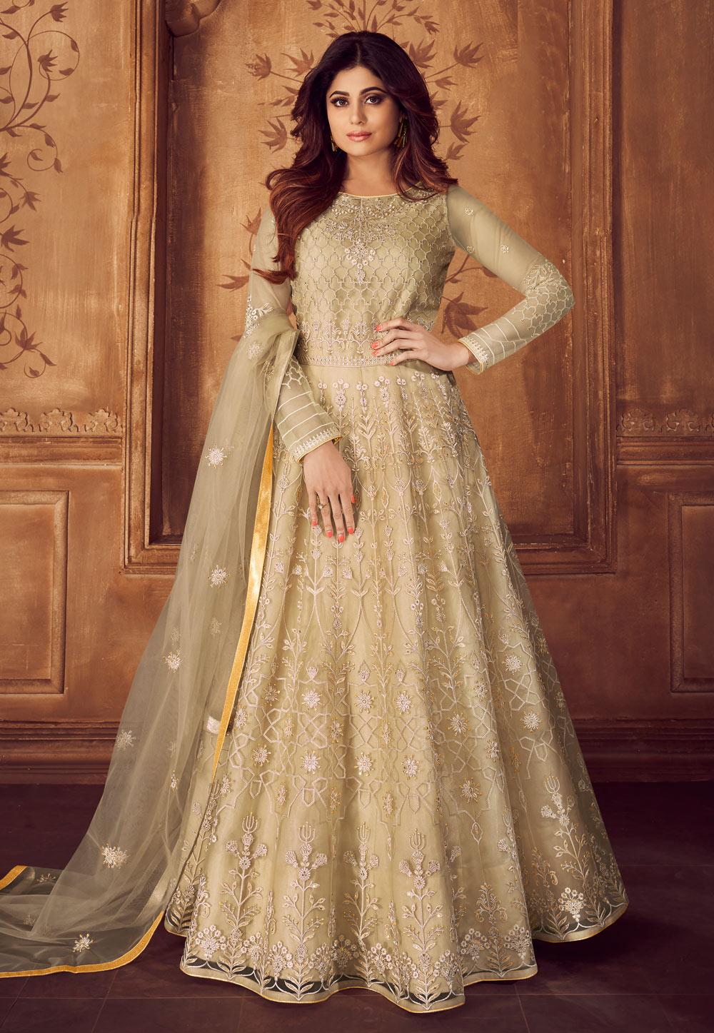 Ladies Anarkali Suit in Delhi at best price by Ariana Fashions - Justdial Ladies Anarkali Suit in Delhi at best price by Ariana Fashions - Justdial