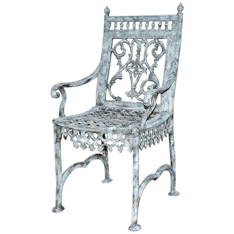 rot iron chair price