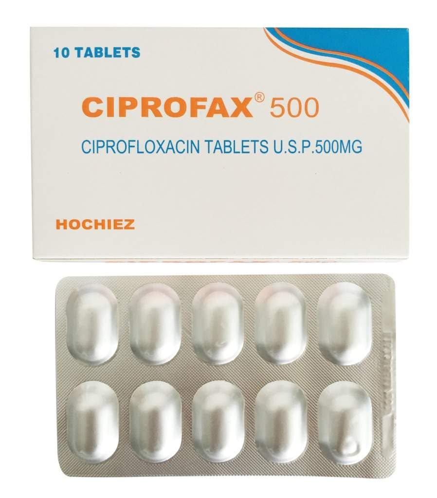 Cipro tablet 500 mg price