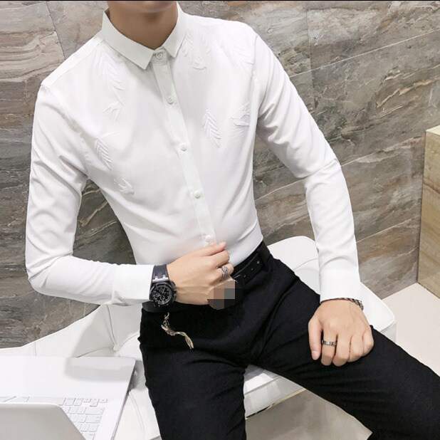 Pan America Men Satin Club wear Casual 