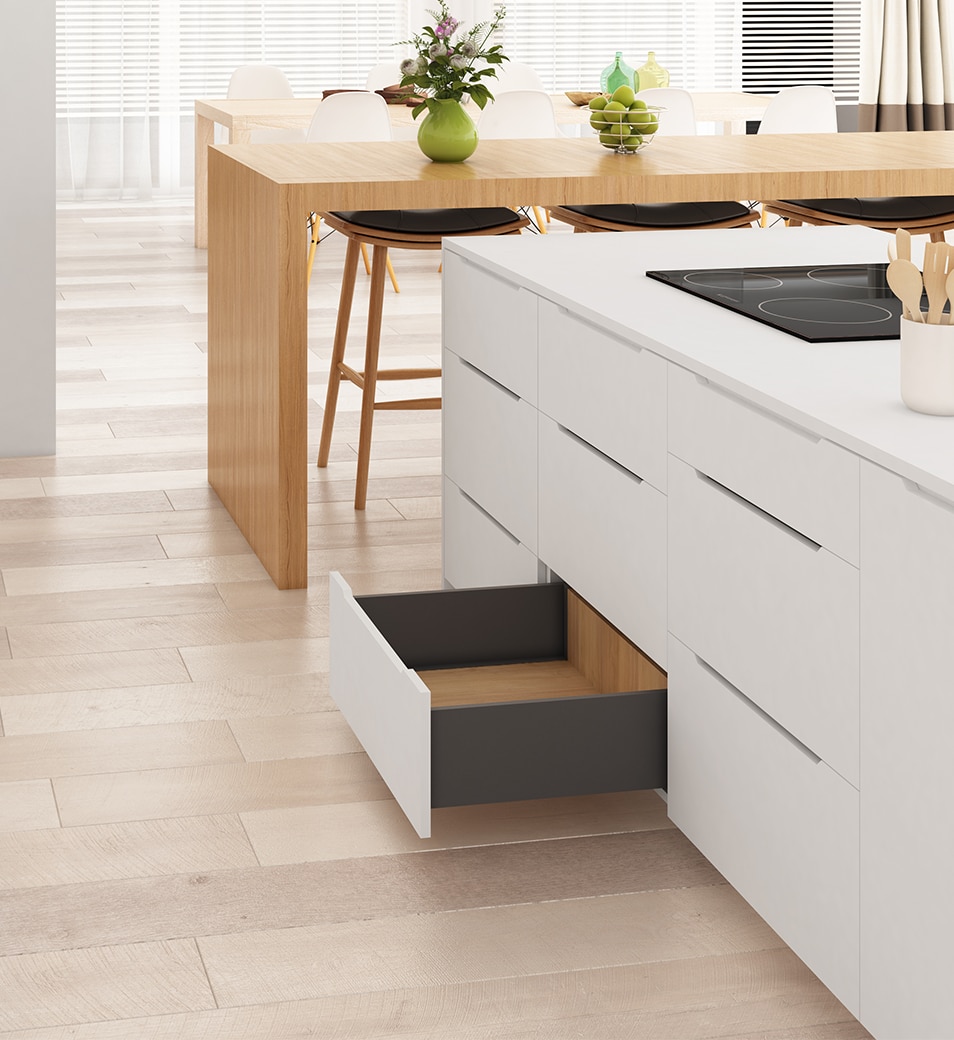 White Modular Kitchen Tandem Box, Size: in Pune at