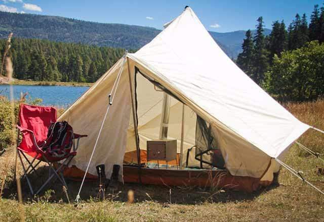 The Ellis Prairie Tent The Ultimate Canvas Cowboy Tipi — Ellis Canvas ...