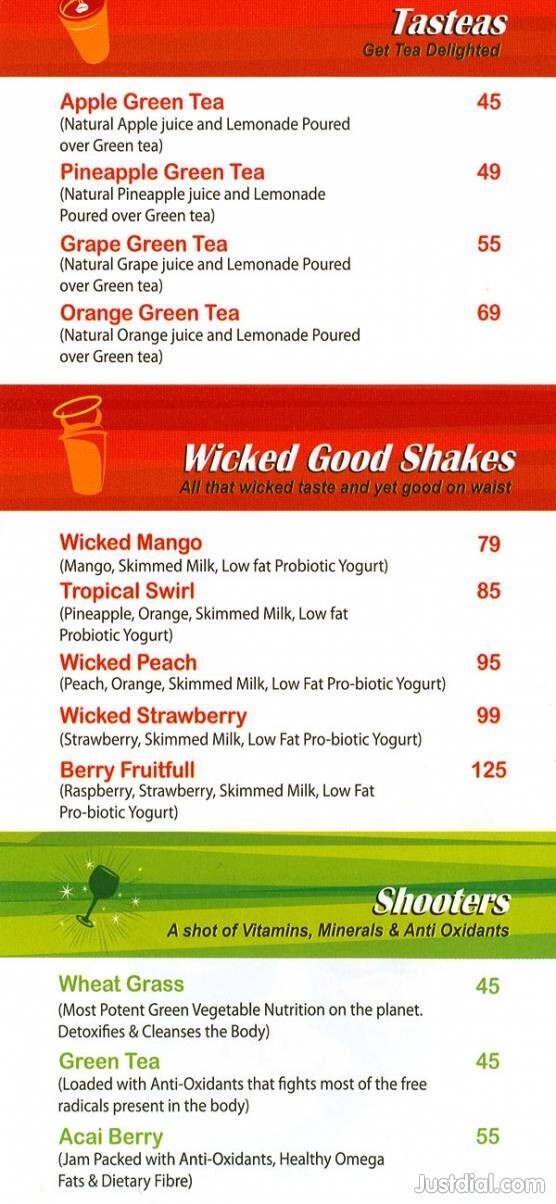 Addict Juice Bars in Koramangala,Bangalore Best Juice Centres in