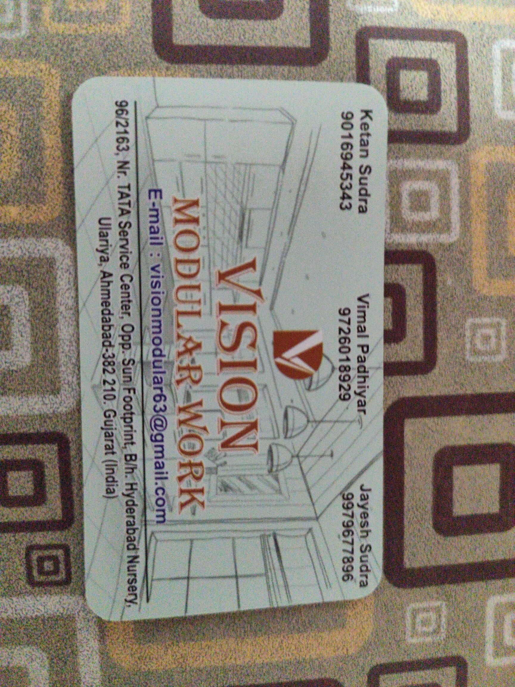 Vision Modular Work in Ullaria, Ahmedabad - Best Modular Furniture ...