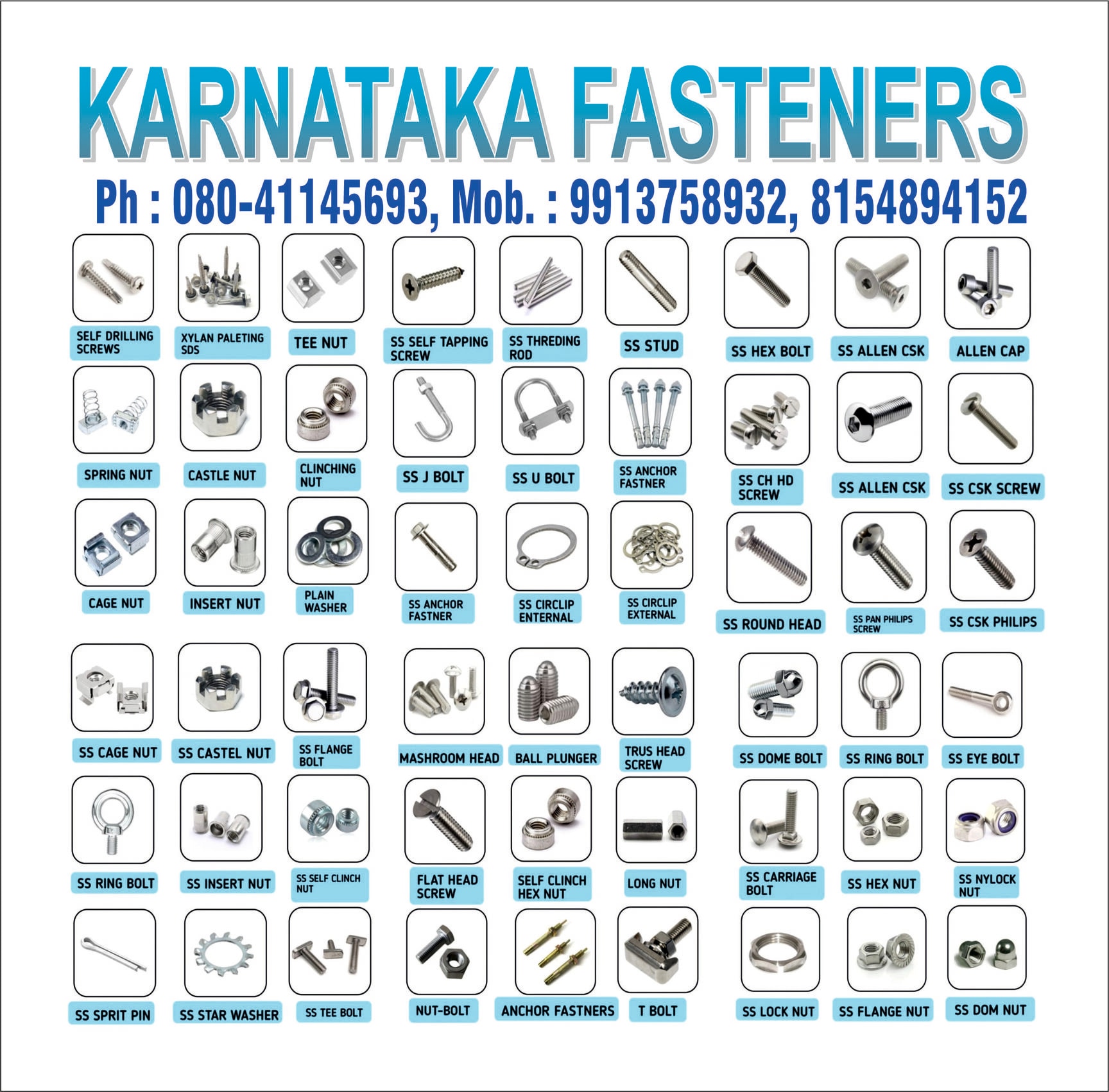Anchor Bolt Durable Fasteners for Heavy Duty Applications