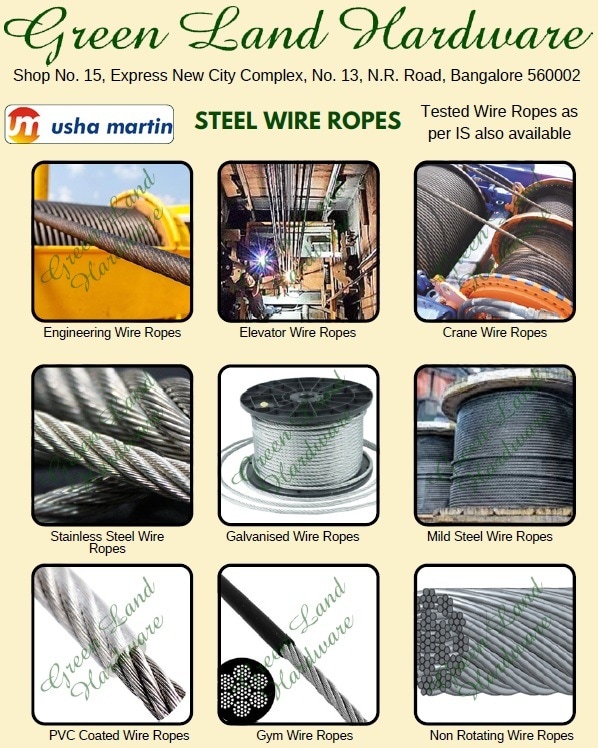 Wire Rope in Pathanamthitta - Durable Lifting Cable & High-Quality