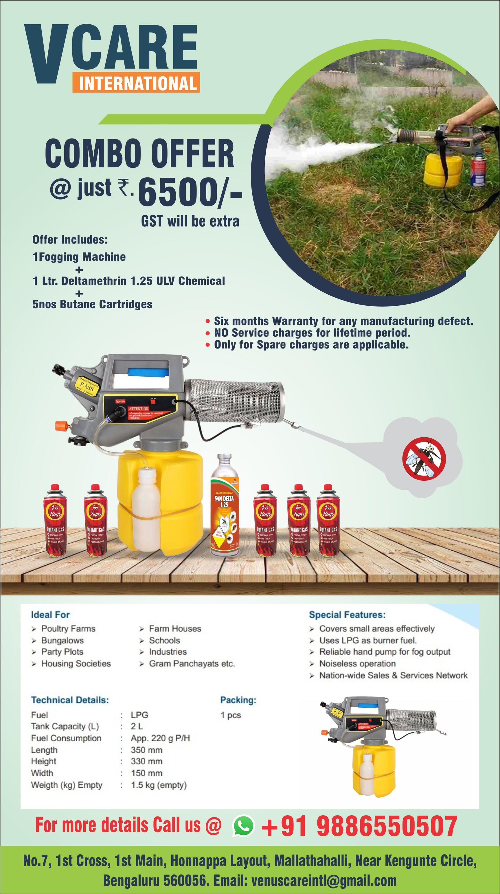 Dry Fog Machine Efficient, Advanced Solutions for Effective