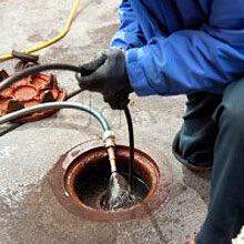 Blocked pit cleaning
