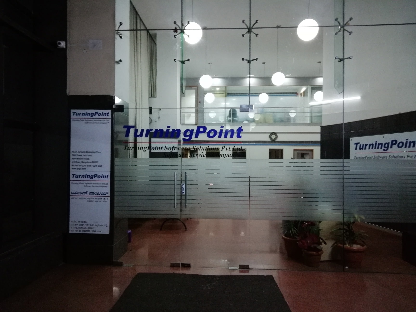 TURNING POINT コロニーST Turning Point Software Solutions Pvt Ltd in Wilson Garden