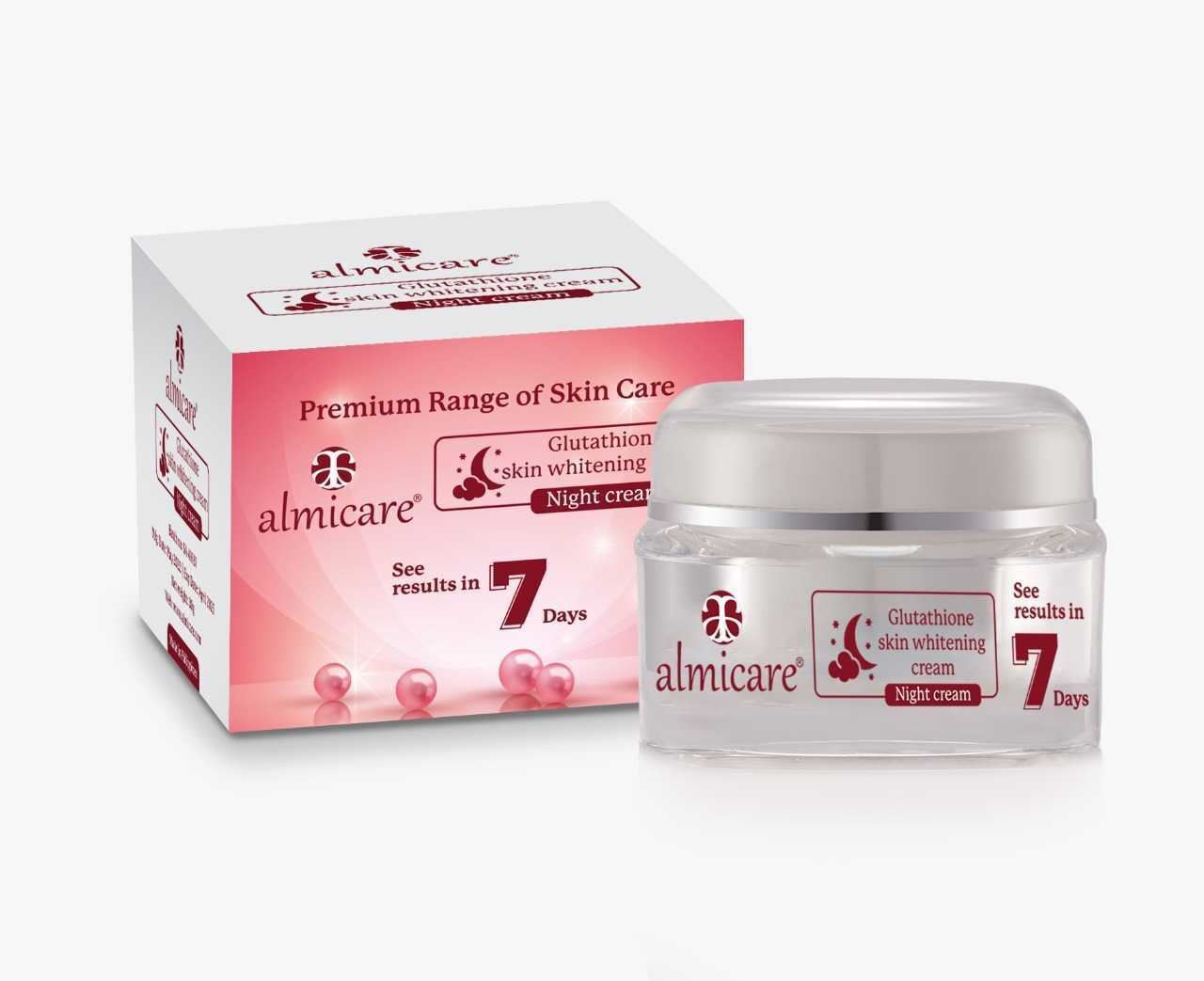 almicare glutathione skin whitening night cream in Kalyan Nagar, Bangalore - Best Baby Care Product Dealers in Bangalore Pack:Pack of 2 TMG Supplement | TMG Olive Oil