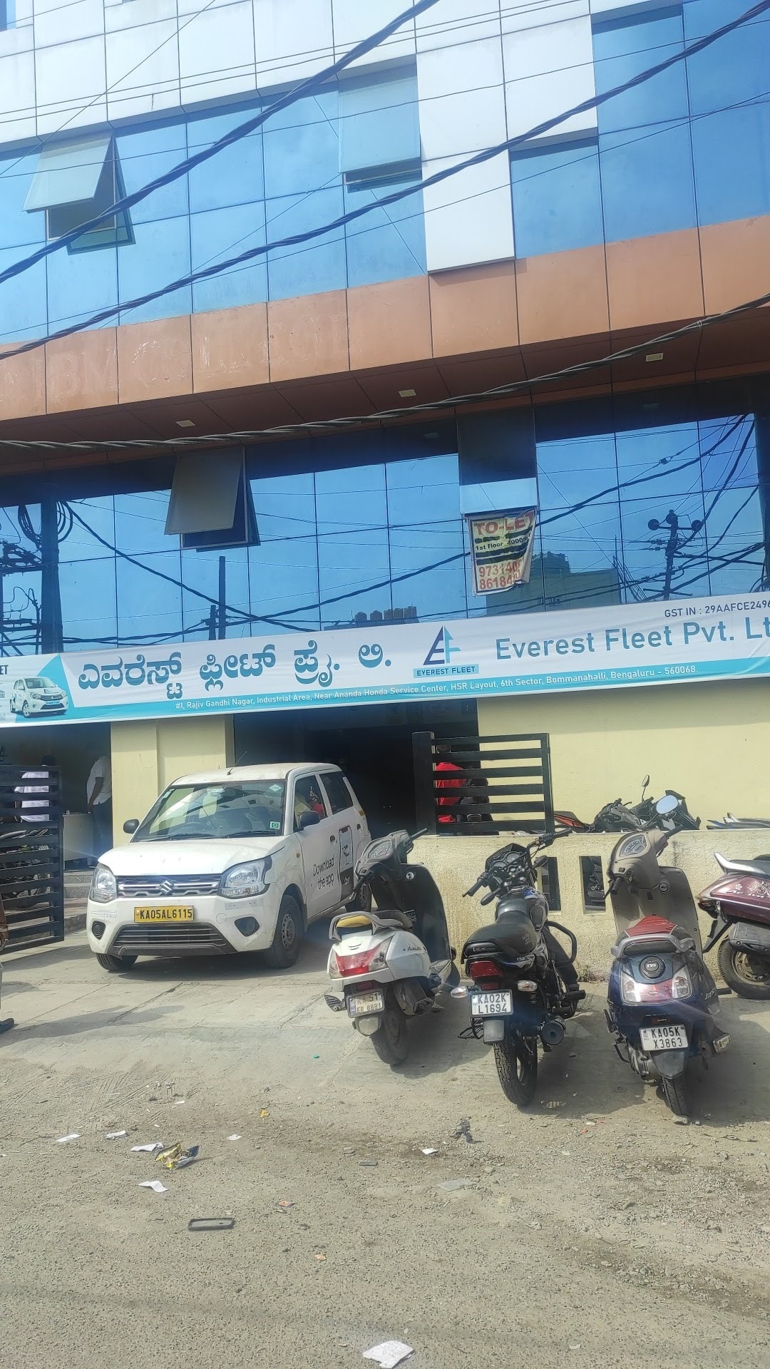 Vehicle Rental Price List of Everest Fleet Pvt Ltd in Hsr Layout, Bangalore  - Justdial
