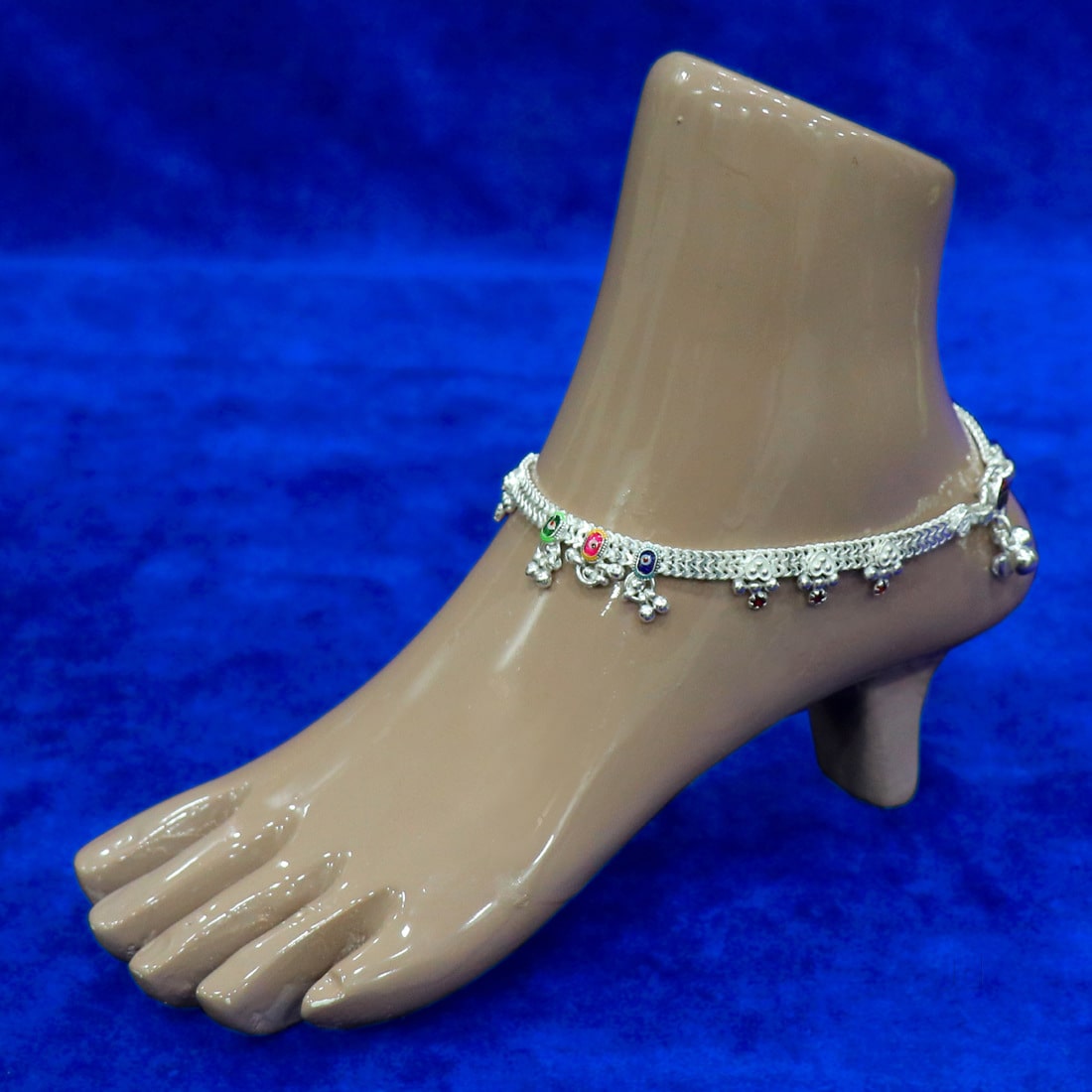 Chain Anklet Icing Anklets Chandi Ki New Silver Anklets Designs
