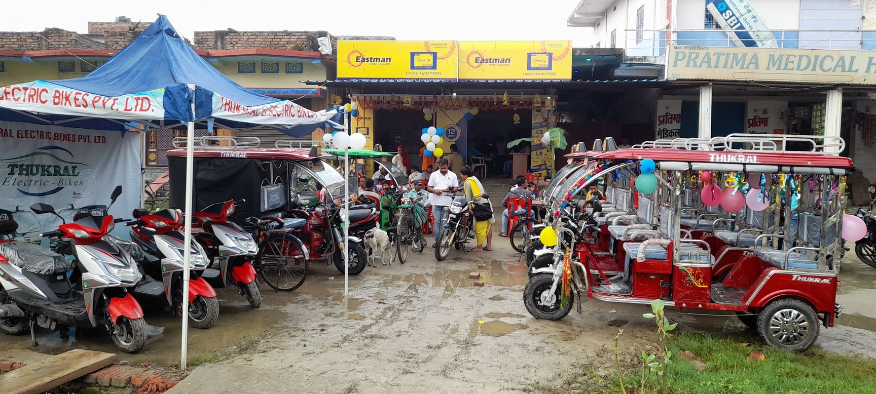 Bahubali Battery Operated Auto Rickshaw Bahubali Auto E Rickshaw