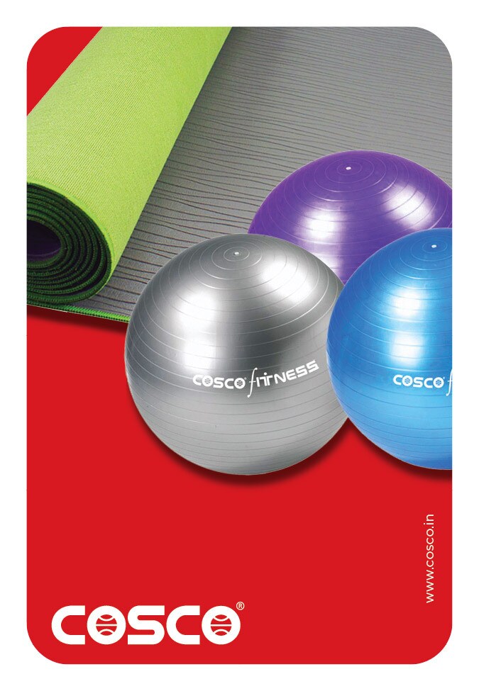 Cosco Gym Large Gym Ball 85cm 65cm Weight Ball In Surat Dealers - Main Image