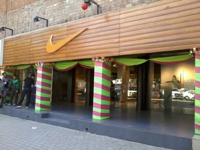 Nike Black, White, Chile Red Basketball Shoe Price Starting From