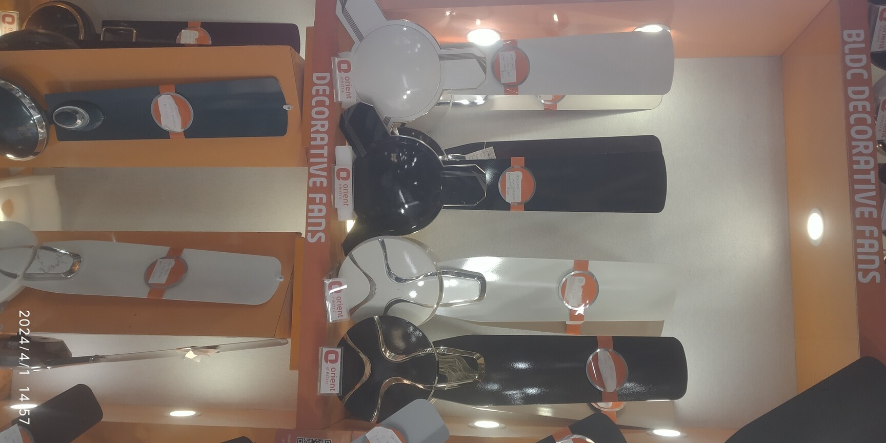 Orient Electric Hickory Brown Bijalee Ke Pankhe Orient Electric