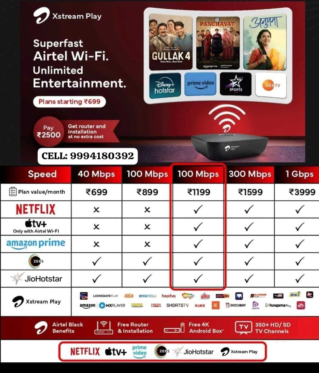 Postpaid Plan Vodafone Amazon Prime Offer 499 Vi (VodafoneIdea