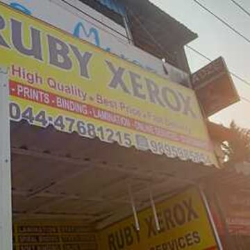 Ruby Xerox in Balaiah Garden,Chennai - Best Photocopying Centres