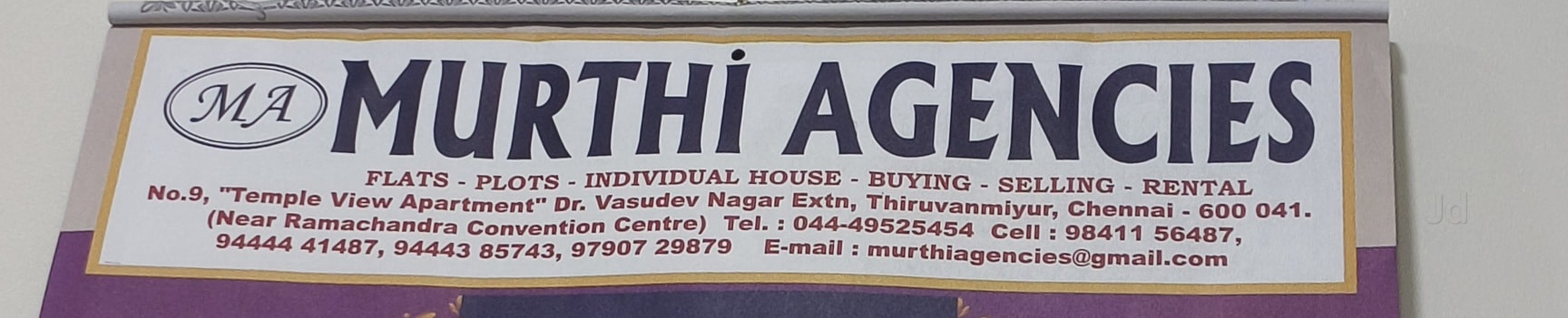 Estate Agents For Residential Rental near Coromandel Plaza Navalur ...