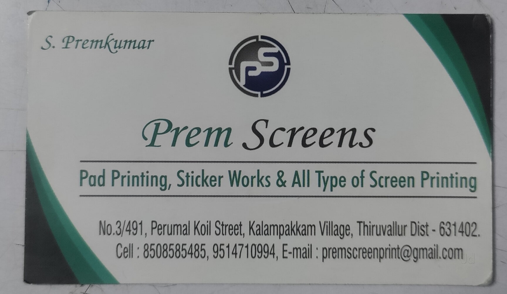 Prem Service Prem Screen in Virugambakkam, Chennai - Best Screen Printing Services ...