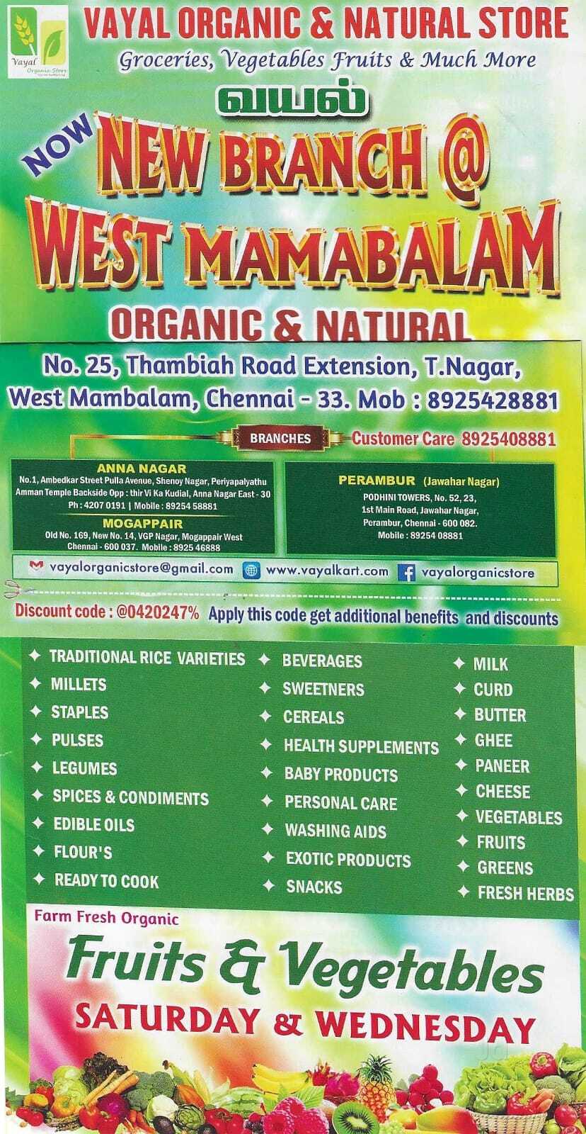 Grocery Stores near Express Avenue Mall Mount Road, Chennai - Page 3