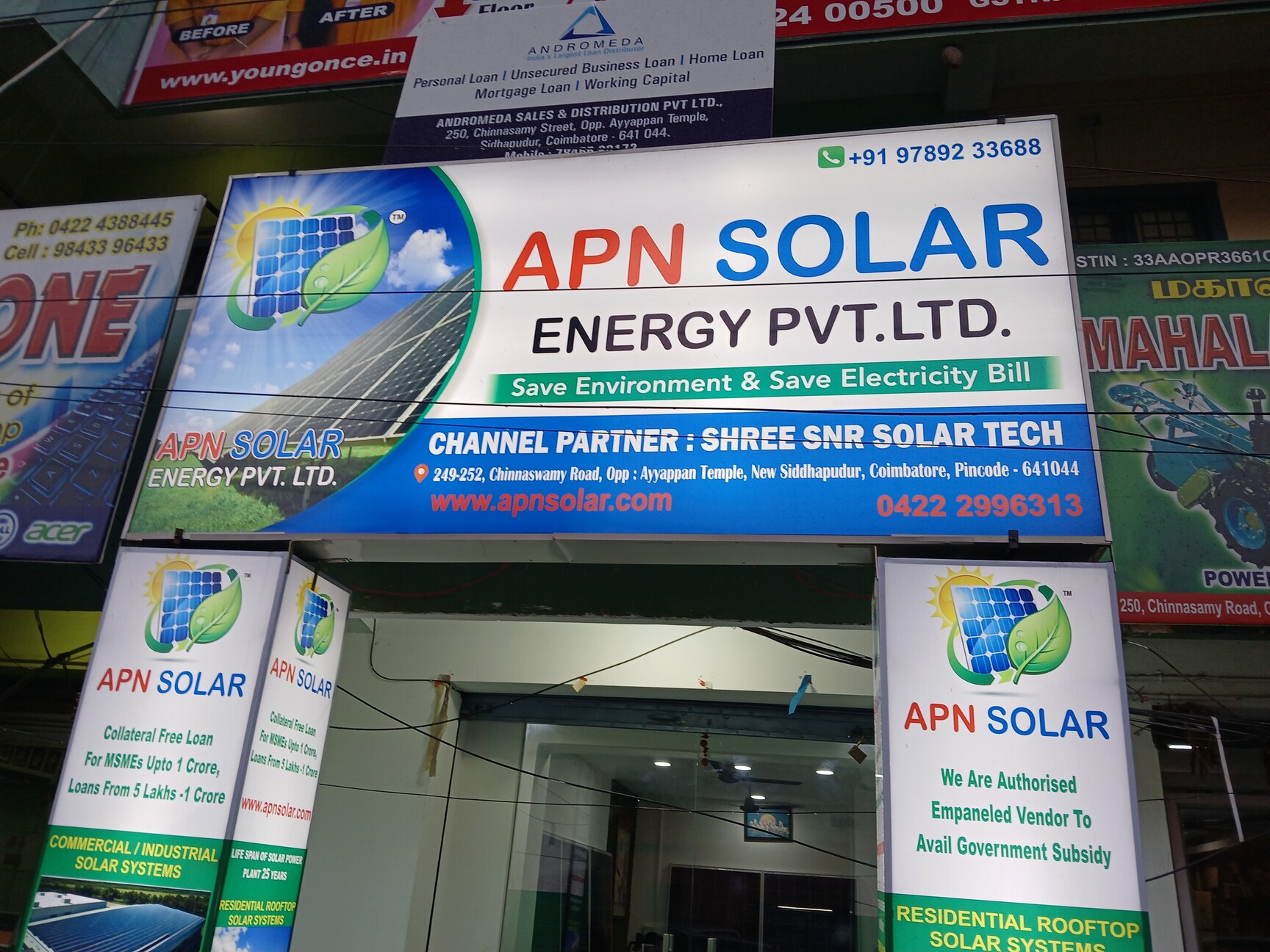 Apn Solar in Sidhapudur, Coimbatore - Best Solar Panel Dealers in  Coimbatore - Justdial