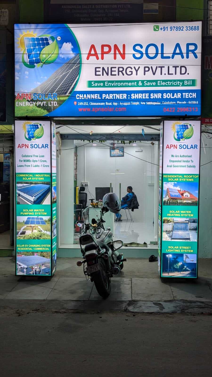 Apn Solar in Sidhapudur, Coimbatore - Best Solar Panel Dealers in  Coimbatore - Justdial