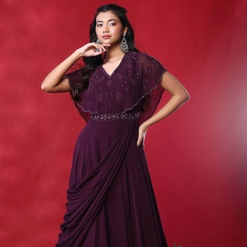 designer dresses wholesale in mumbai Sayuri Designer Bela Readymade Organza Silk Dress Wholesale Online Mumbai Surat