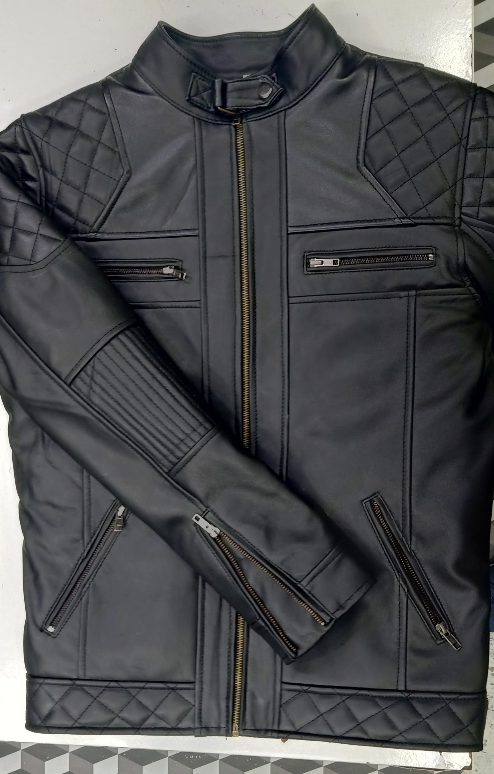 Goat Leather Jacket - Stylish, Durable & Premium Quality