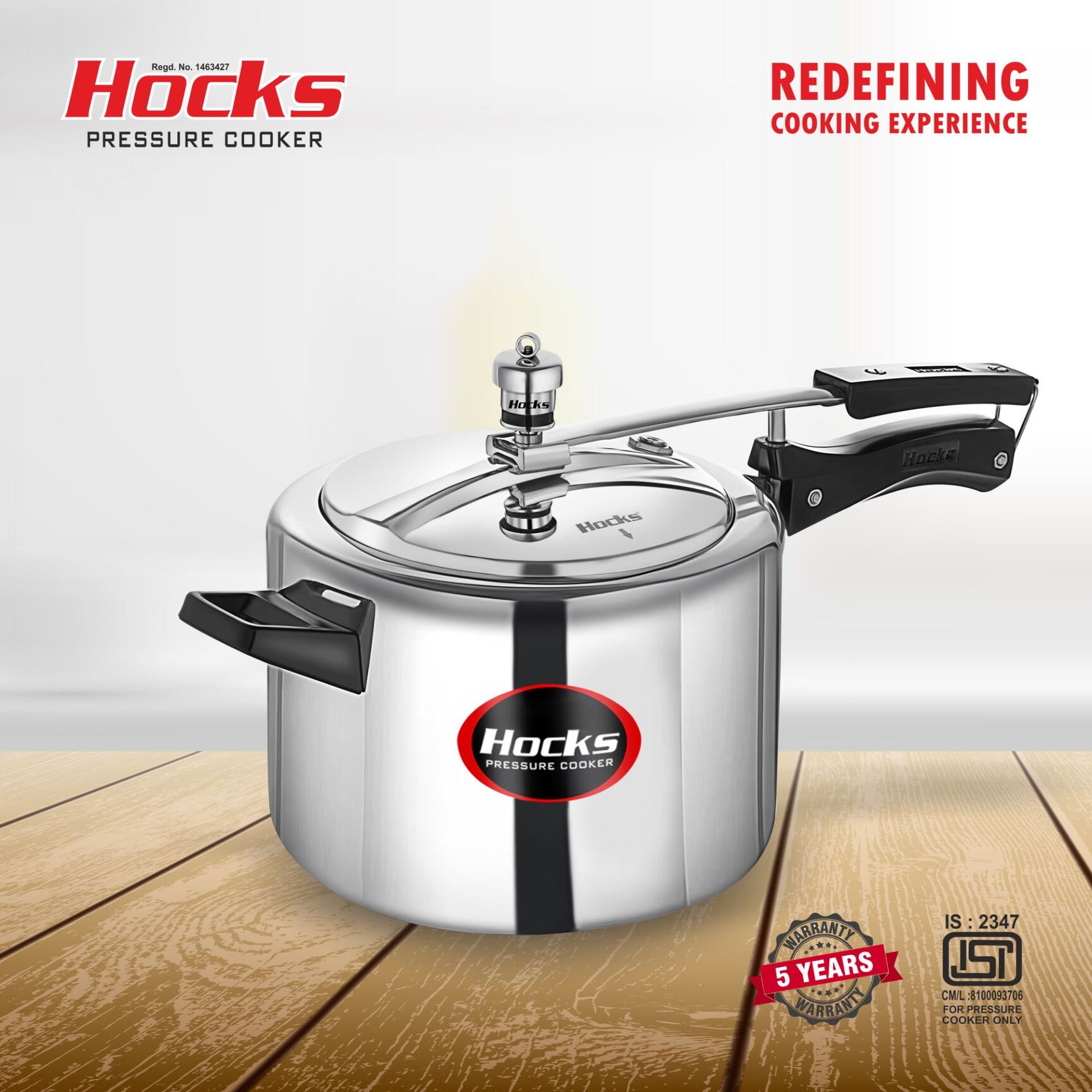 Hard Anodized Pressure Cooker in Delhi Durable, Efficient