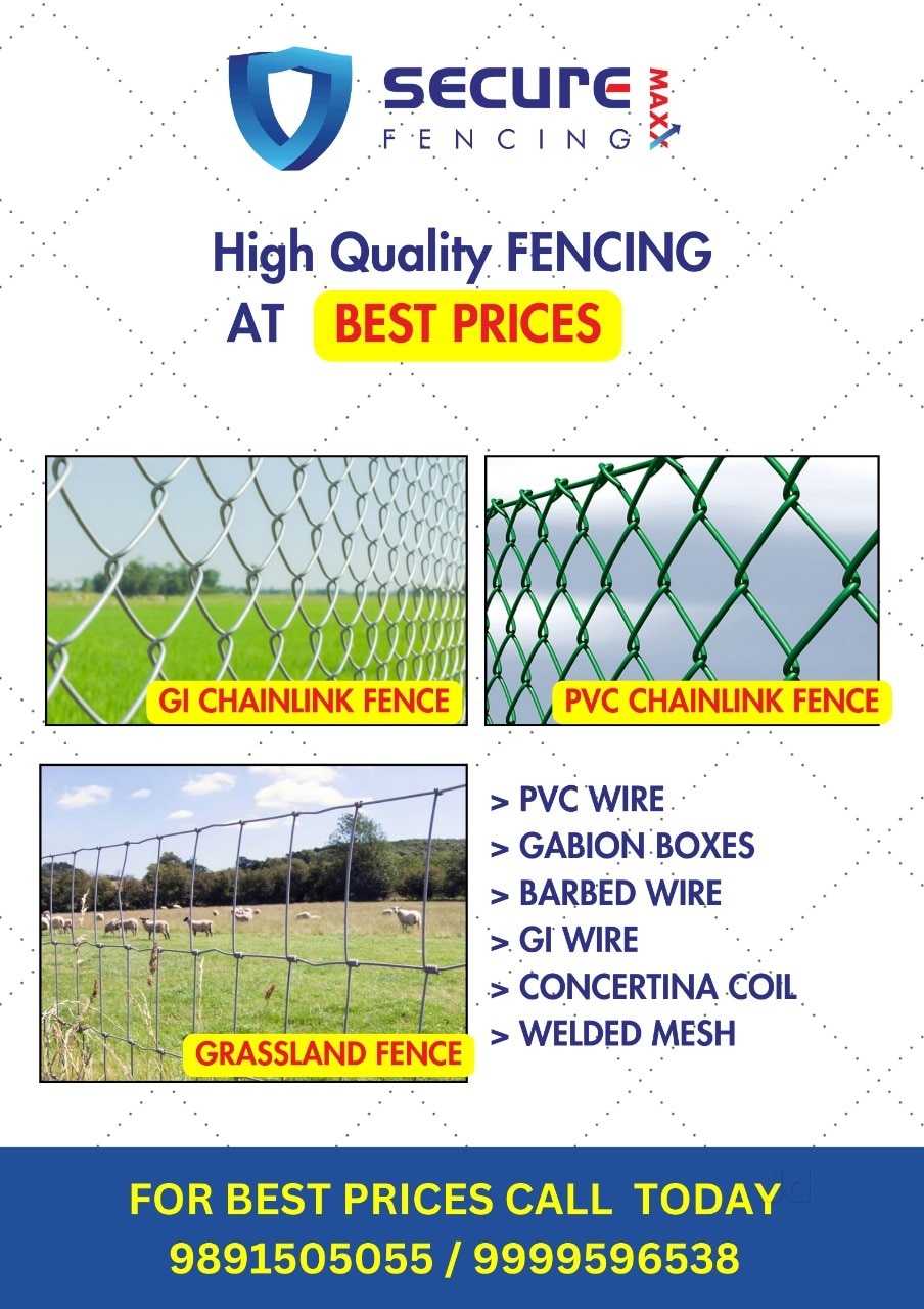 Chain Link Fencing Machine in Mumbai - Durable, Efficient & High-Quality  Solutions - Justdial Verified