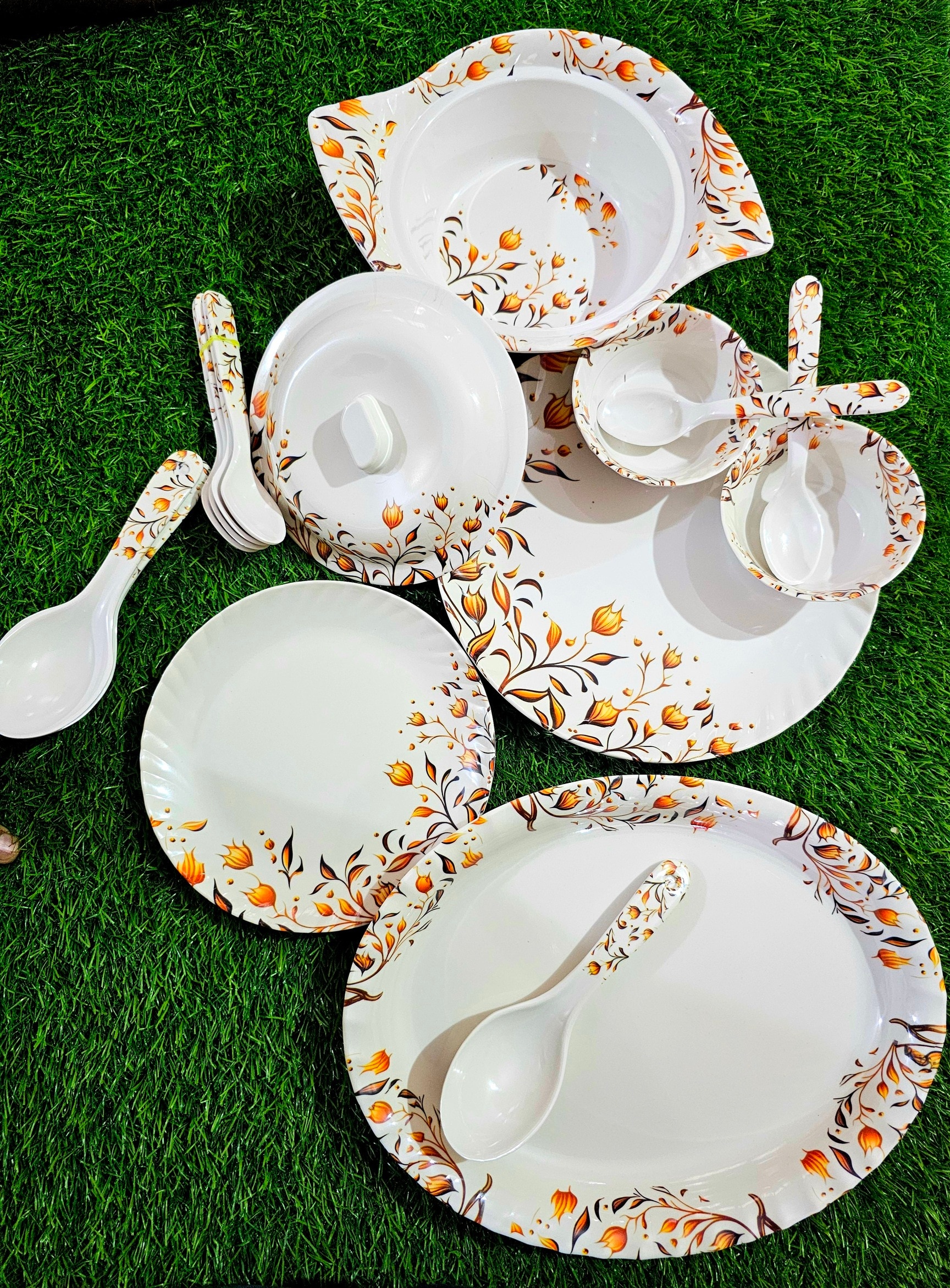 Melamine Dinner Zara Dinner Set SUPERWARE Pure Melamine Dinner Set