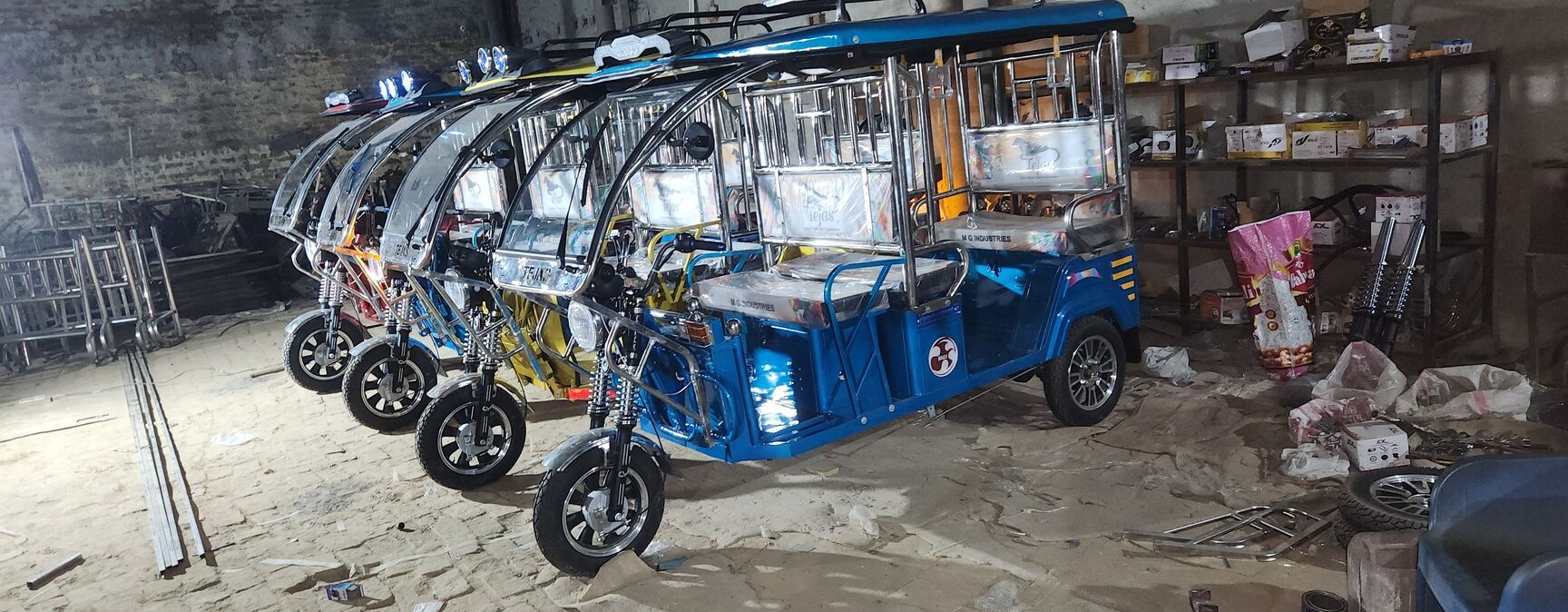 Tejas E Rickshaw Manufacturing in Udyog Kunj Industrial Area, Ghaziabad ...