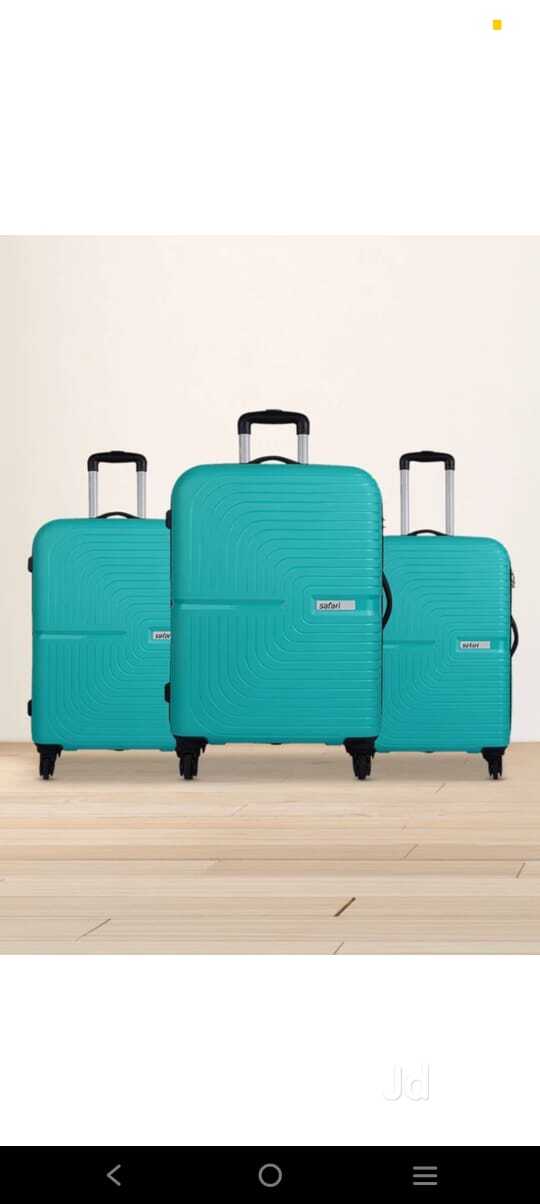 AMERICAN TOURISTER Polycarbonate, ABS Yellow Travel Bag AMERICAN