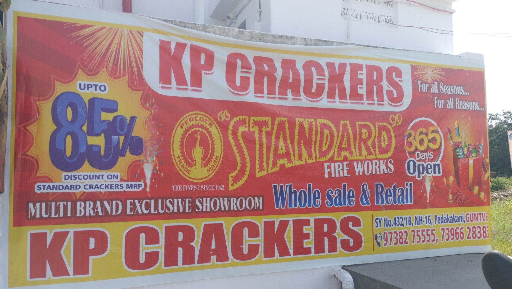 KP Crac Kers in Pedakakani, Guntur - Best Fire Cracker Wholesalers