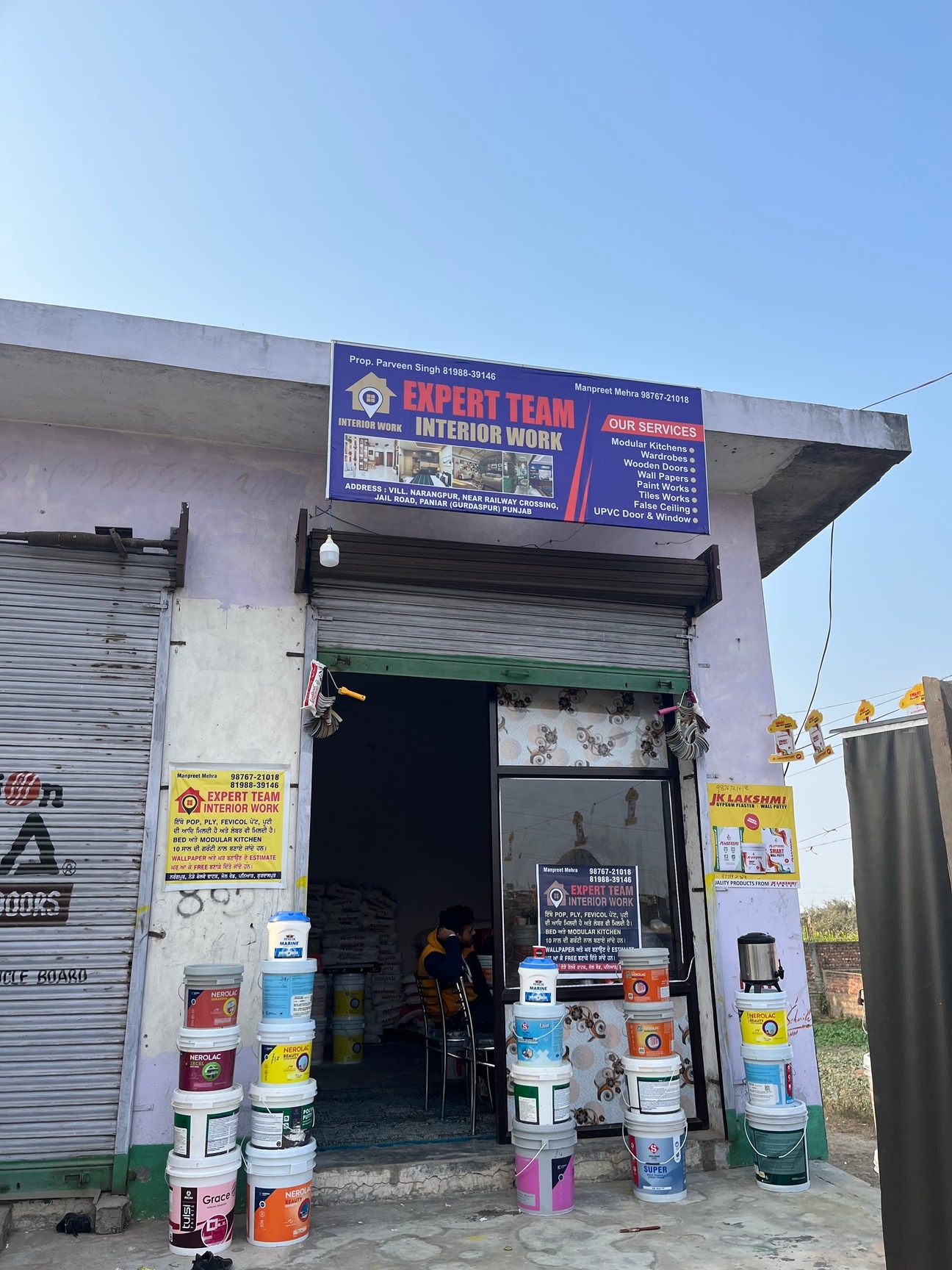 Wall Putty in Khanna Smooth, Durable, High-Quality Finishing