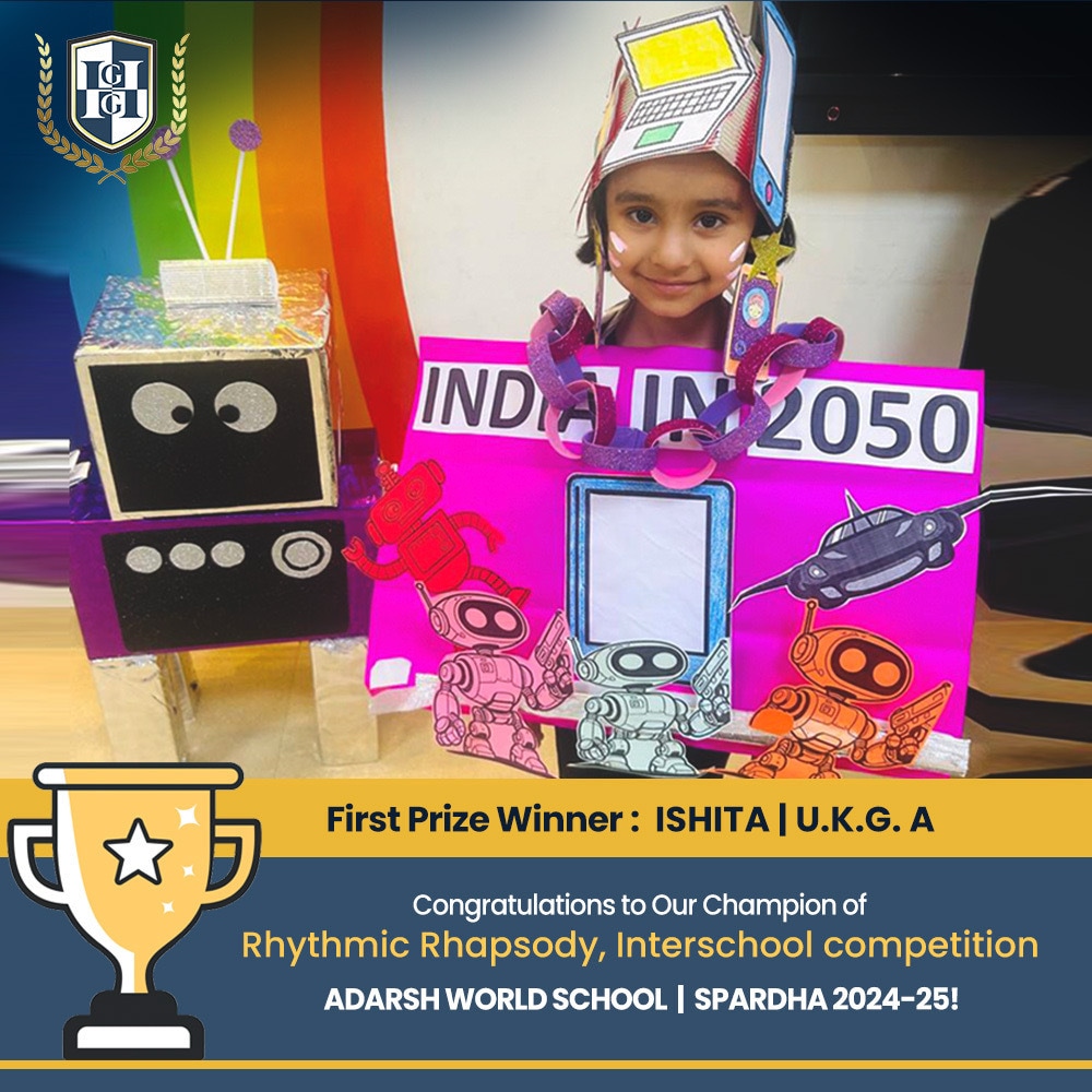 modern technology fancy dress Standards 3-5 showcased their creative brilliance in the "Tech in Style: AI, IT & Digital Innovations!" Fancy Dress Competition! From imaginative AI characters to futuristic digital concepts, our young innovators left everyone