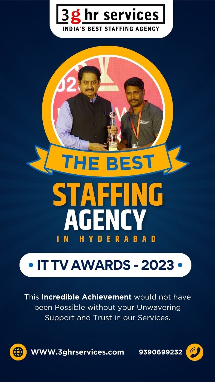3g Hr Services in Hyderabad - Best Placement Services (For 