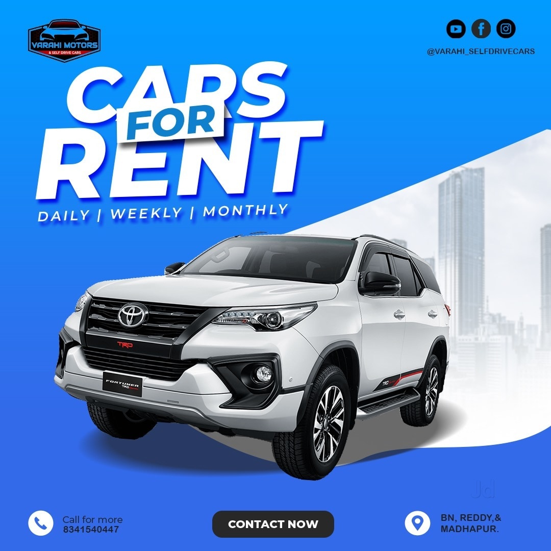 Car Rental For Self Driven in Serilingampally - 𝗕𝗼𝗼𝗸 𝗦𝗲𝗹𝗳 𝗗𝗿𝗶𝘃𝗲 𝗖𝗮𝗿𝘀 near me - Justdial